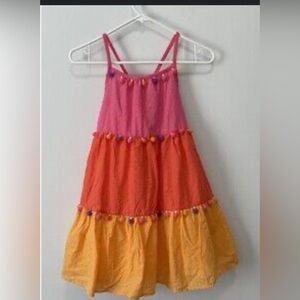 Tommy Bahama Tiered Colorblock girls Dress size 8